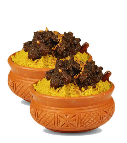 Kala bhuna beef khichuri